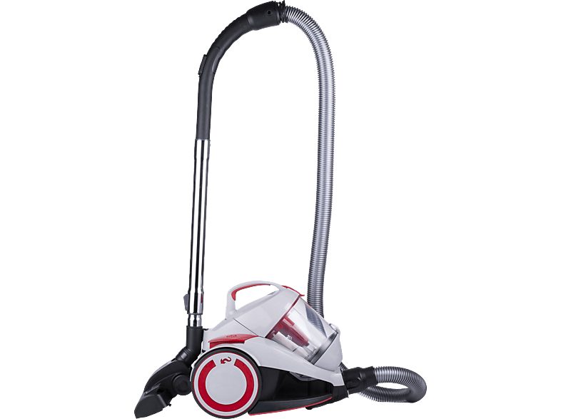 DIRT DEVIL Aspirador sin bolsa - DIRT DEVIL DD2502, 700 W, Depósito 1,8 l, Rojo