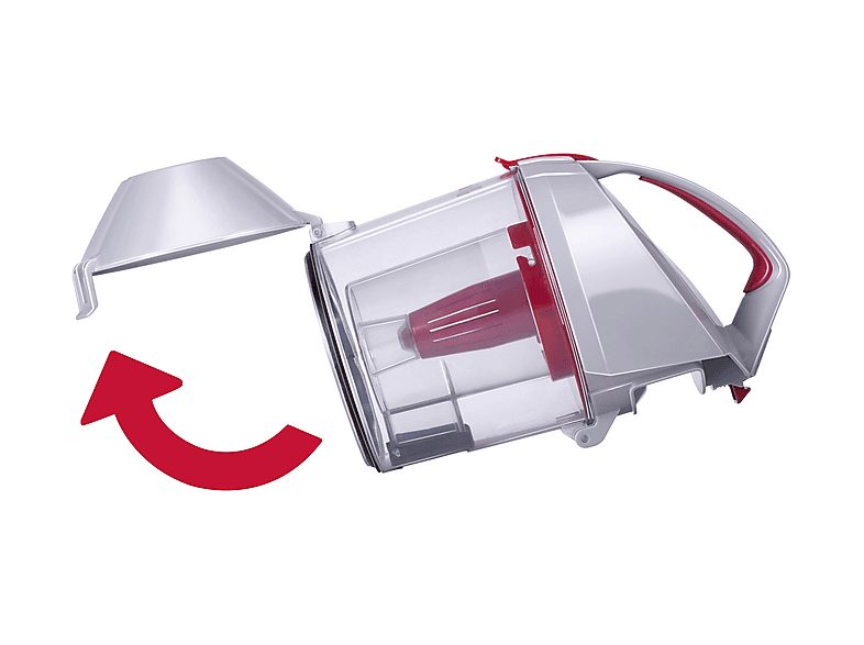 Aspirador sin bolsa - DIRT DEVIL DD2502, 700 W, Depósito 1,8 l, Rojo — foto 5