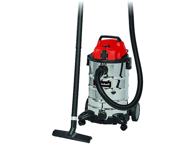 EINHELL Aspirador sin bolsa - EINHELL TH-VC 1930 SA, 1500 W, Potencia de succión 1500 W, Depósito 30L, Inox