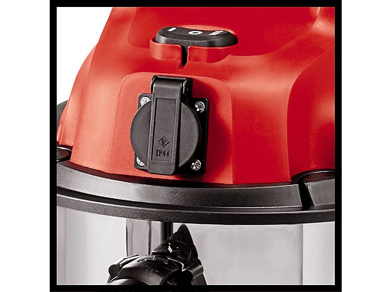 Aspirador sin bolsa - EINHELL TH-VC 1930 SA, 1500 W, Potencia de succión 1500 W, Depósito 30L, Inox — foto 5