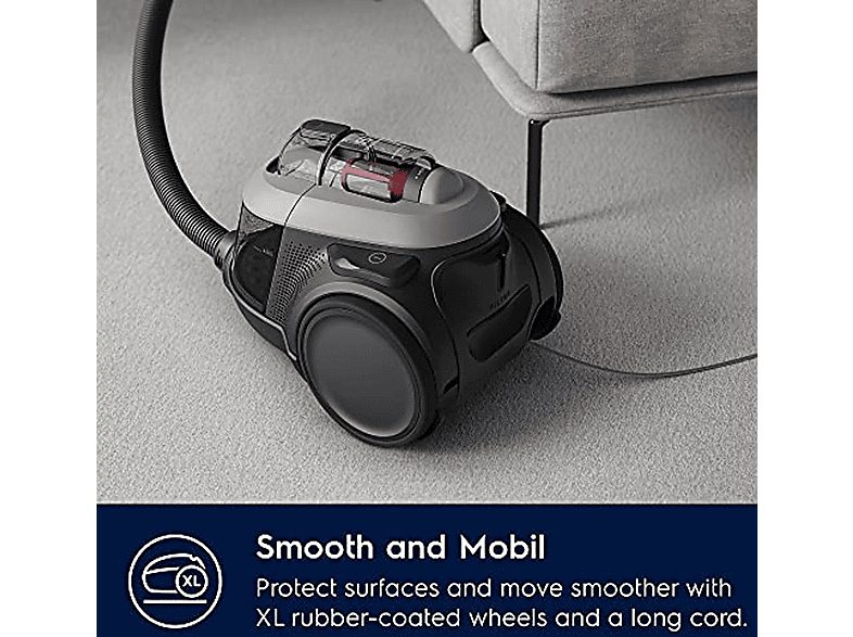 Aspirador sin bolsa - ELECTROLUX 900 258 548, 700 W, Potencia de succión 700 W, Depósito 1,6 l, Gris — foto 5
