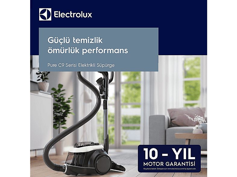 Aspirador sin bolsa - ELECTROLUX PC91-ALRG, 650 W, Potencia de succión 650 W, Depósito 1,8 l, Blanco — foto 2