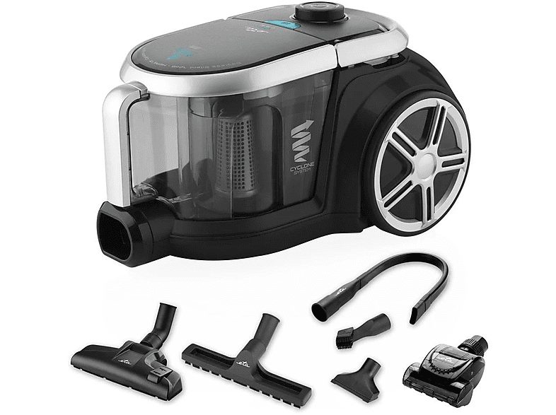 Aspirador sin bolsa - ETA Stormy Animal 2517 90000, 800 W, Depósito 2,2 l, Negro, Azul — foto 3