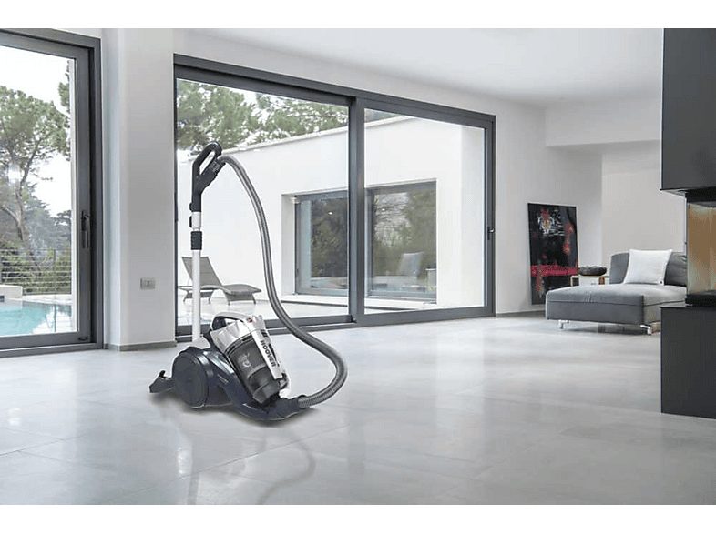 Aspirador sin bolsa - HOOVER 39001625, 450 W, Depósito 1,8 l, Azul — foto 4