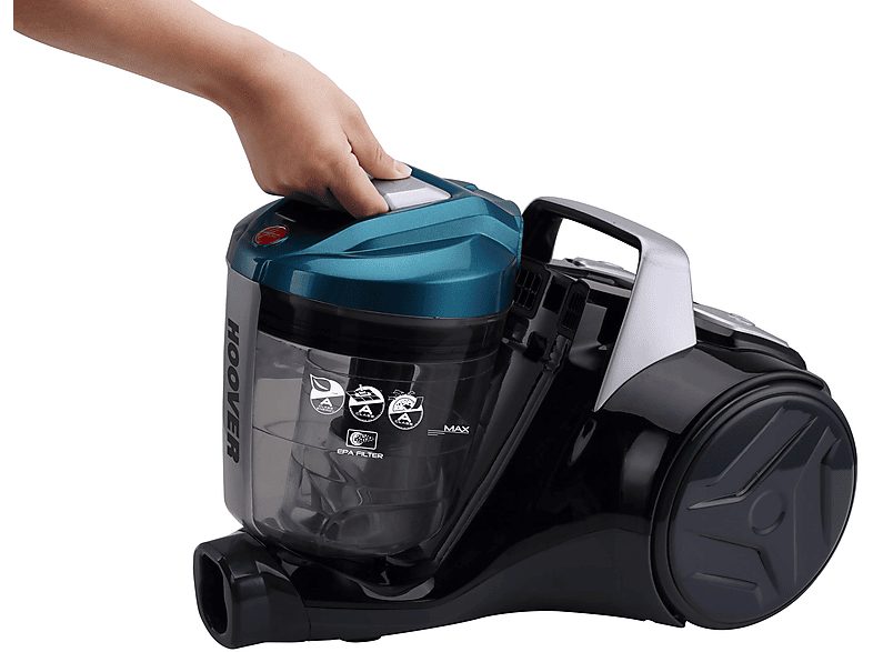 Aspirador sin bolsa - HOOVER BR71 BR30, 700 W, Depósito 2 l, Negro — foto 3