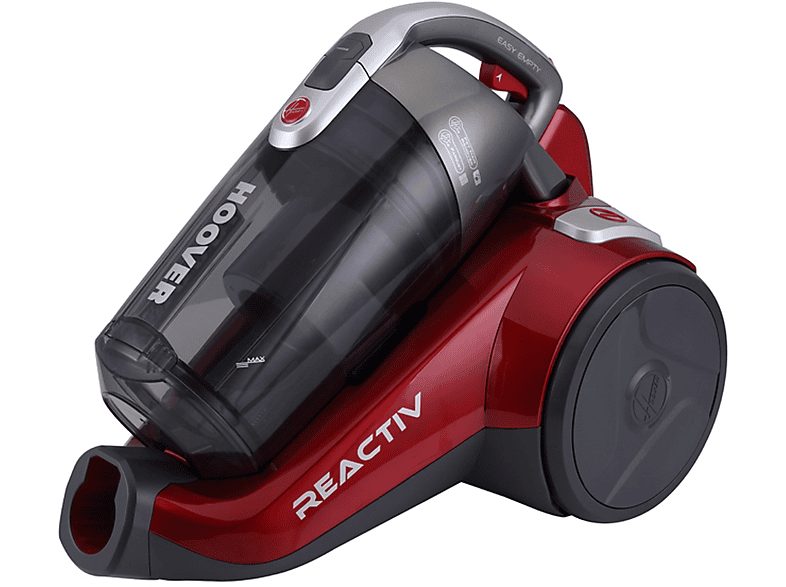 Aspirador sin bolsa - HOOVER RC81_RC25011, 800 W, Depósito 2 l, Rojo — foto 5
