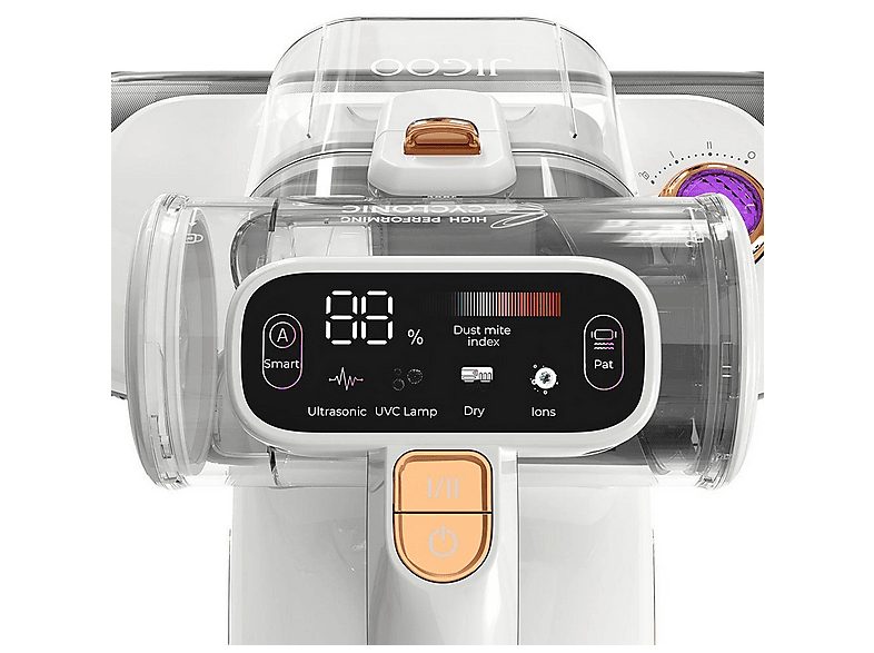 Aspirador sin bolsa - JIGOO T600, 700 W, Depósito 0,5 l, blanco — foto 5