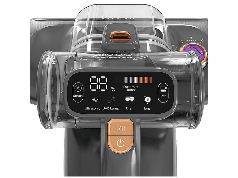 Aspirador sin bolsa - JIGOO T600, 700 W, Depósito 0,5 l, gris — foto 5