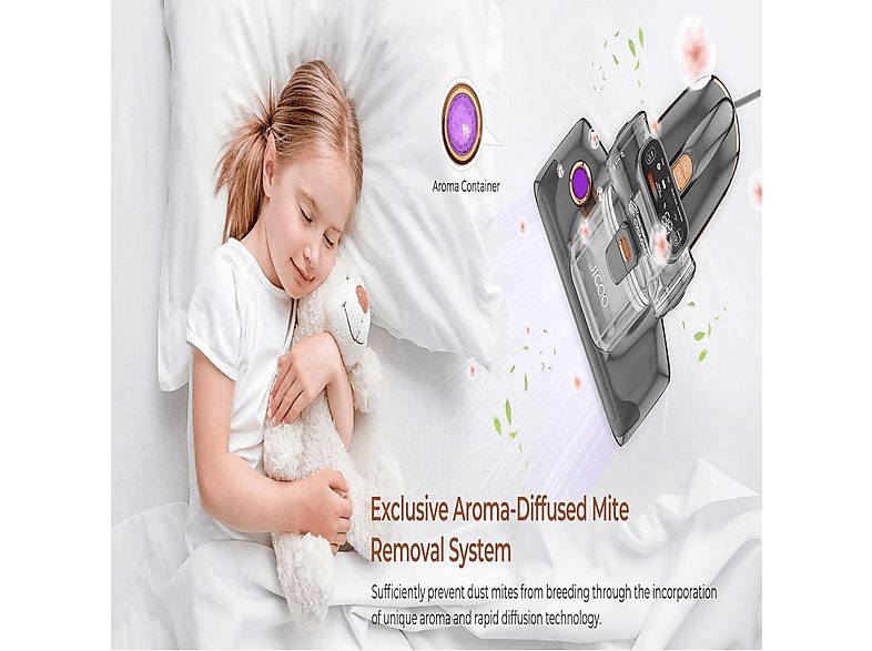 Aspirador sin bolsa - JIGOO T600, 700 W, Depósito 0,5 l, gris — foto 8