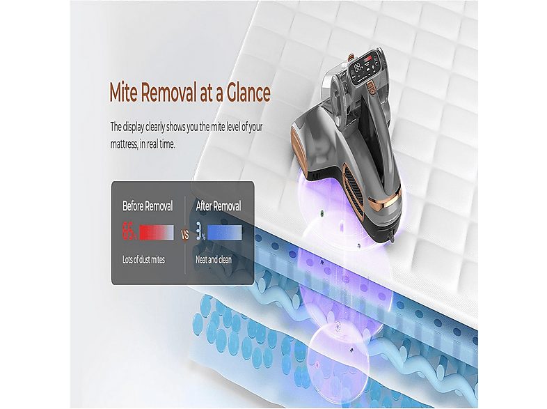 Aspirador sin bolsa - JIGOO T600, 700 W, Depósito 0,5 l, gris — foto 9