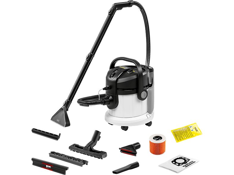 Aspirador sin bolsa - KARCHER 1.081-150.0, 1000 W, Depósito 4, Negro, Gris, Blanco