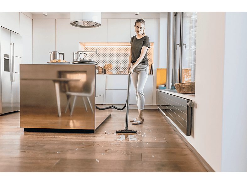 Aspirador sin bolsa - KARCHER 1.628-011.0, 1000 W, Depósito 15 l, Negro — foto 6