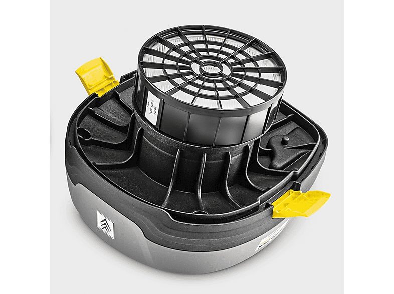 Aspirador sin bolsa - KARCHER T 11/1 Classic HEPA, 850 W, Depósito 11 l, Negro, Gris, Amarillo — foto 3