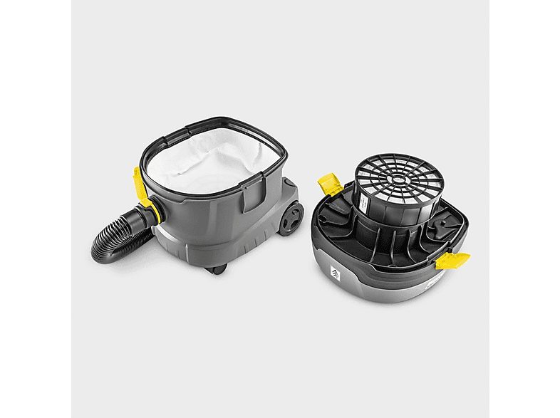 Aspirador sin bolsa - KARCHER T 11/1 Classic HEPA, 850 W, Depósito 11 l, Negro, Gris, Amarillo — foto 4