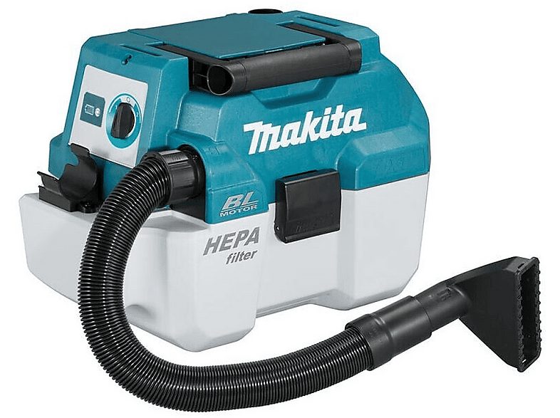 MAKITA Aspirador sin bolsa - MAKITA DVC750LZX3, 18 V, Depósito 7,5 l, Negro