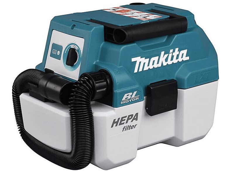 Aspirador sin bolsa - MAKITA DVC750LZX3, 18 V, Depósito 7,5 l, Negro — foto 2