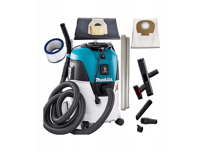 Aspirador sin bolsa - MAKITA VC2512L, 1200 W, Depósito 25,0 l, Verde — foto 9