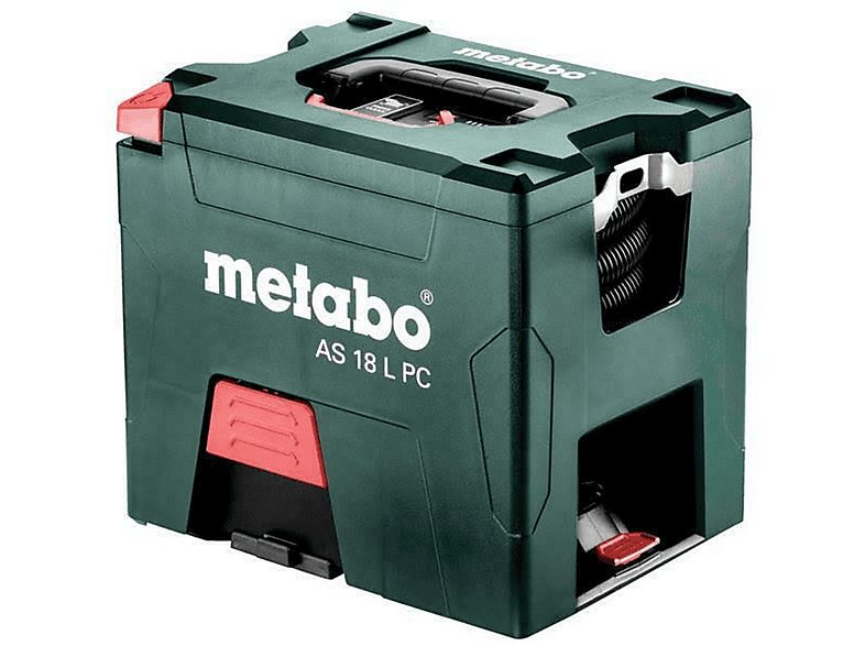 Aspirador sin bolsa - METABO 602021850, 18 W, Depósito 7,5 l, Negro — foto 2