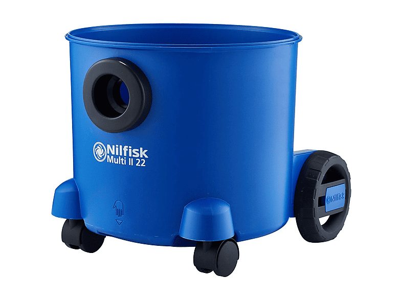 Aspirador sin bolsa - NILFISK 208415718, 1200 W, Potencia de succión 270 W, Depósito 22.0 l, Inox — foto 2