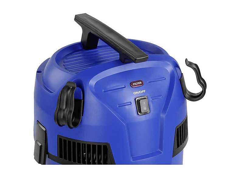 Aspirador sin bolsa - NILFISK 208415718, 1200 W, Potencia de succión 270 W, Depósito 22.0 l, Inox — foto 3