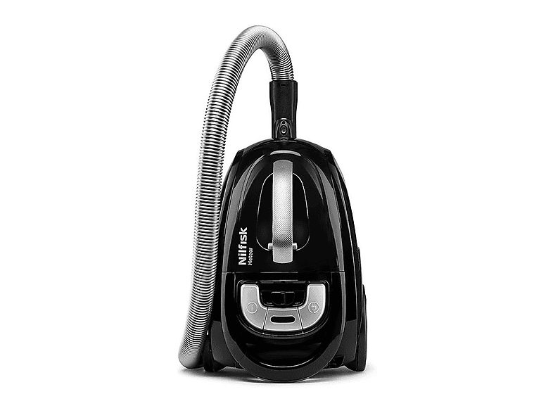 Aspirador sin bolsa - NILFISK Meteor Comfort EU, 800 W, Depósito 2,5 l, Negro