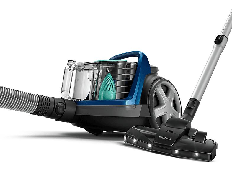 Aspirador sin bolsa - PHILIPS 5000 series FC9557/09, 900 W, Depósito 1,5 l, Azul — foto 8