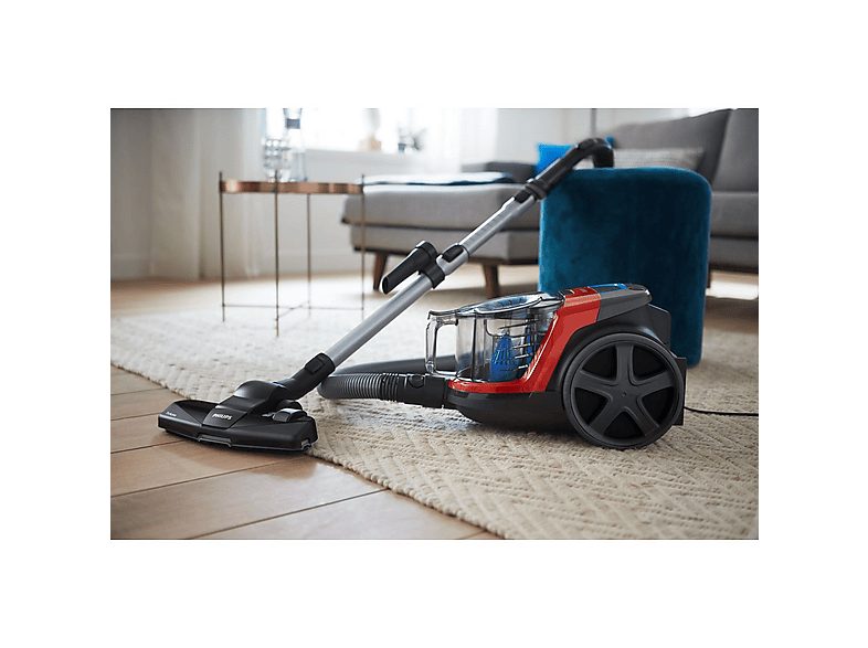 Aspirador sin bolsa - PHILIPS PowerPro Compact FC9330, 900 W, Depósito 1,5 l, Negro — foto 2