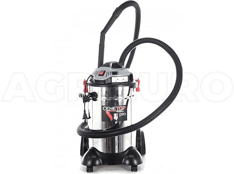 Aspirador sin bolsa - RIBIMEX 39602051, 1,200 W, Depósito 30 l, Inox — foto 5