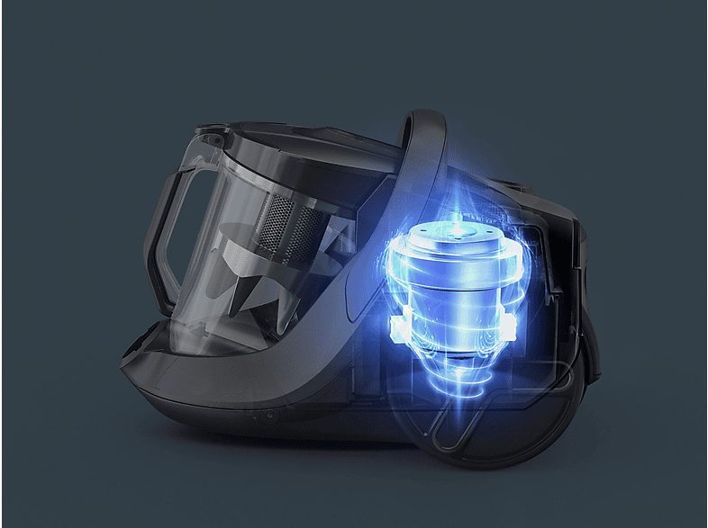 Aspirador sin bolsa - ROWENTA Green Force  Cyclonic Effitech RO7C30, 500 W, Depósito 2,5 l, Negro, Naranja — foto 7