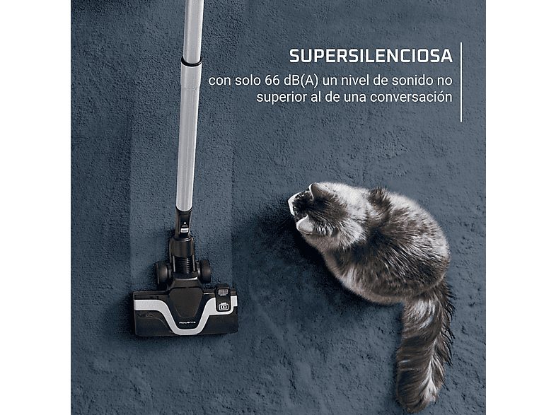 Aspirador sin bolsa - Rowenta Green Force Cyclonic Effitech+ RO7C71, 900W, 2.5 L, Filtración HEPA, Radio Acción 9 m, 66 dB(A), Kit hogar y coche, Azul — foto 4