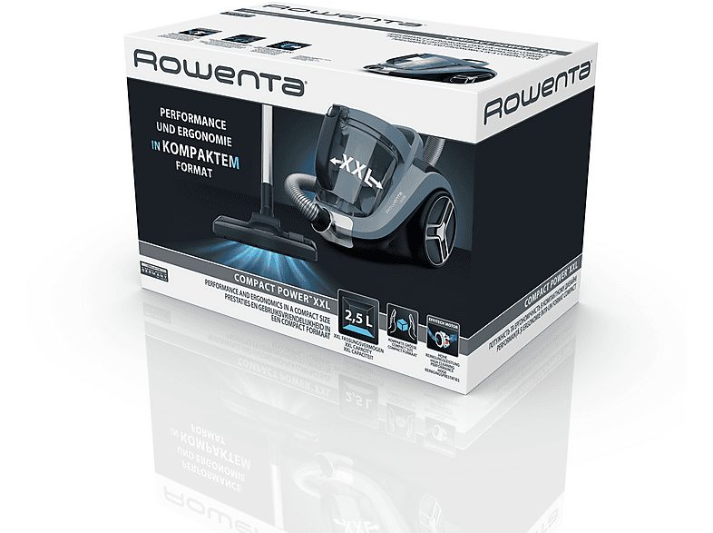 Aspirador sin bolsa - ROWENTA RO4871EA, 550 W, Depósito 2,5 l, Azul — foto 2