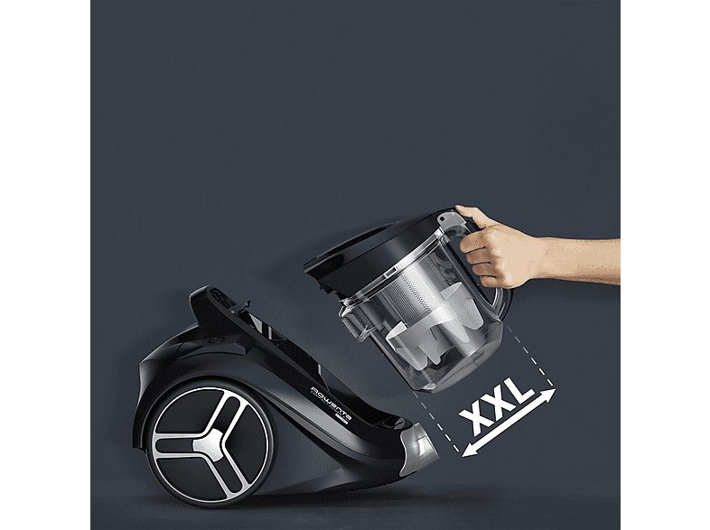 Aspirador sin bolsa - ROWENTA RO4B23, 900 W, Depósito 2,5 l, Negro — foto 7