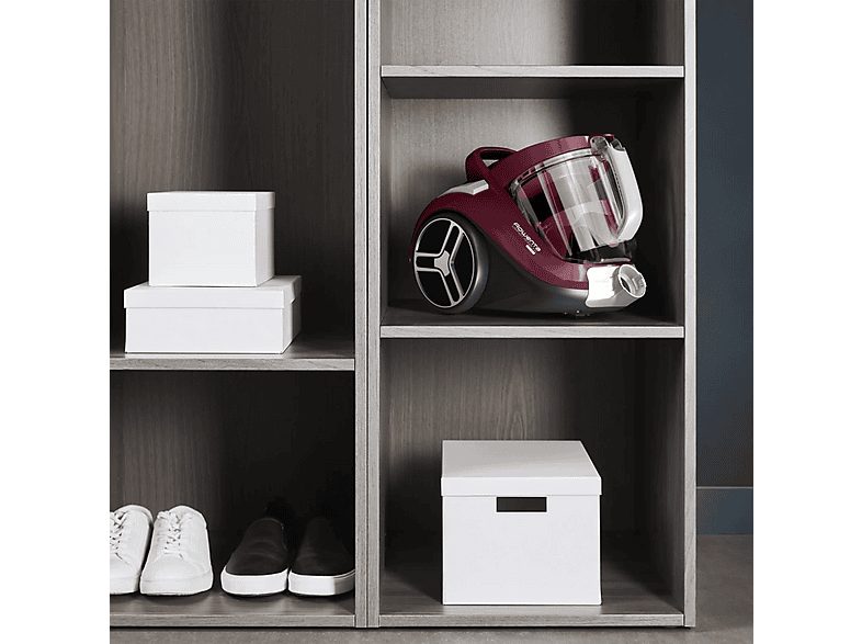Aspirador sin bolsa - ROWENTA RO4B63EA, 900,00 W, Potencia de succión 750 W, Depósito 2,50 l, Rojo — foto 4