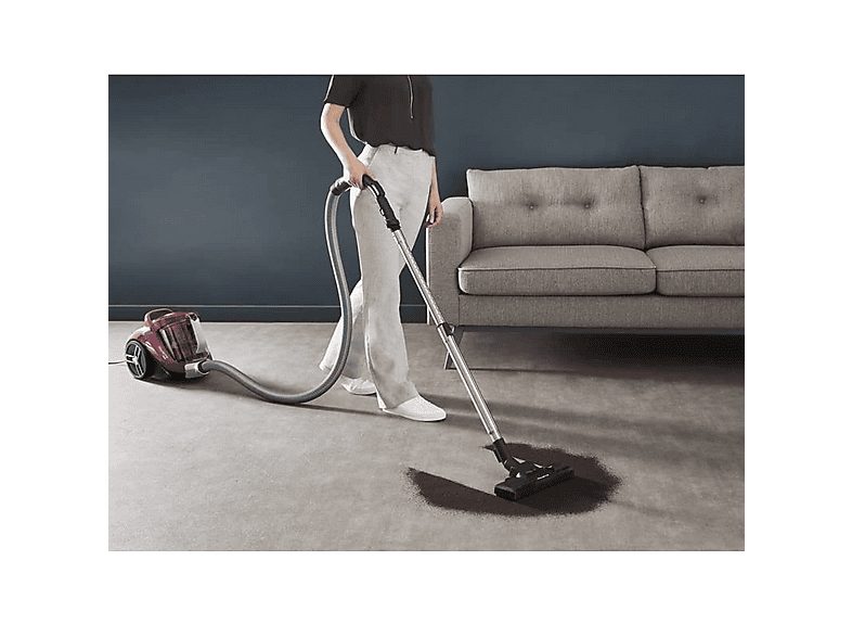 Aspirador sin bolsa - ROWENTA RO4B63EA, 900,00 W, Potencia de succión 750 W, Depósito 2,50 l, Rojo — foto 6