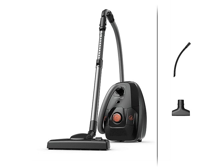 Aspirador sin bolsa - ROWENTA RO6164EA, 900 W, Depósito 4,5 l, Negro