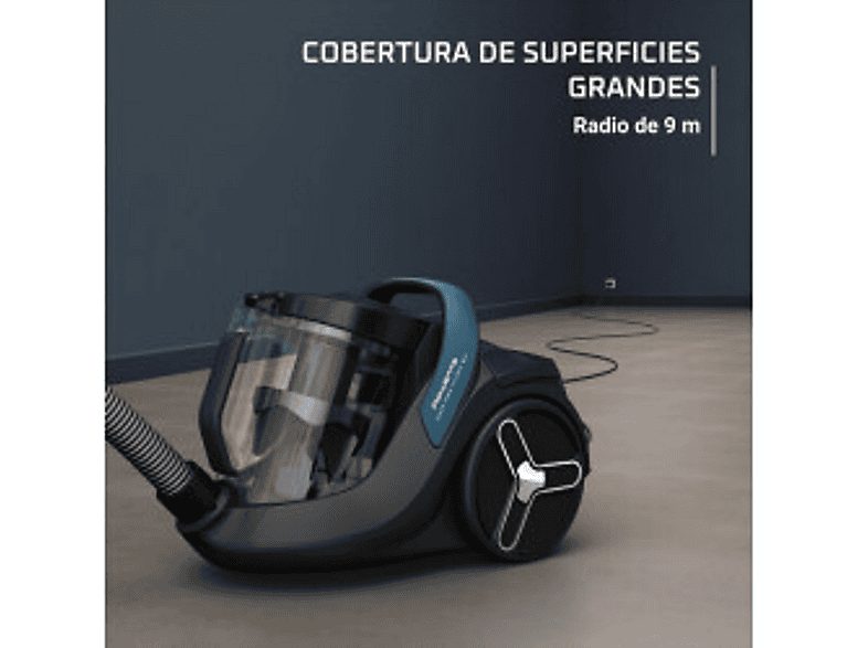 Aspirador sin bolsa - ROWENTA Ro7b11, 900 W, Depósito 2,5 l, Negro — foto 4