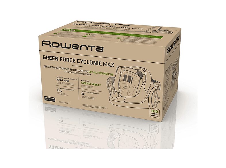 Aspirador sin bolsa - ROWENTA RO7B12, 750 W, Depósito 2,5 l, Negro — foto 4