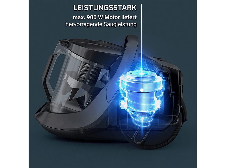 Aspirador sin bolsa - ROWENTA RO7B12, 750 W, Depósito 2,5 l, Negro — foto 7