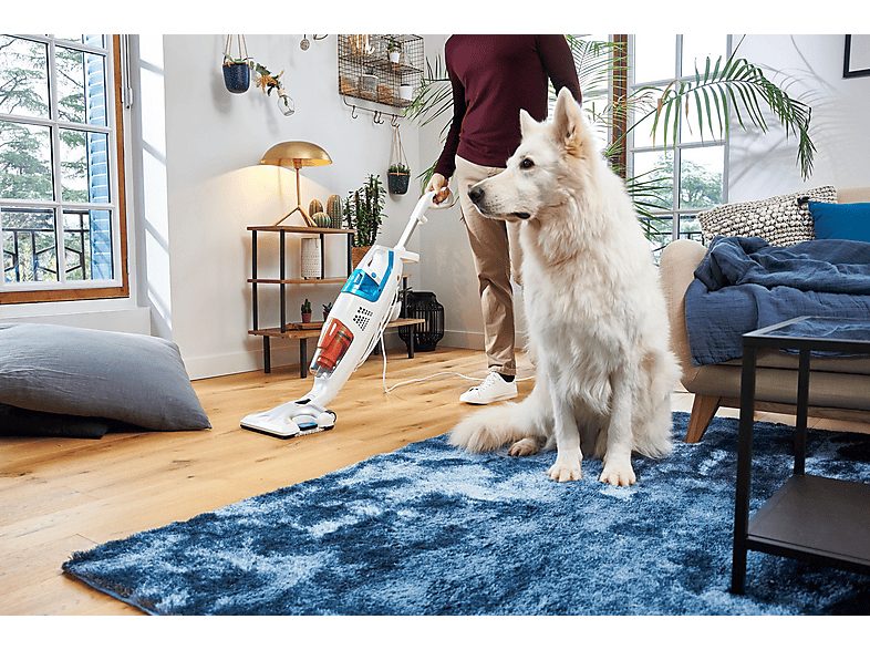 Aspirador sin bolsa - ROWENTA RY8544, 1700 W, Depósito 0,5 l, Blanco, Azul — foto 7