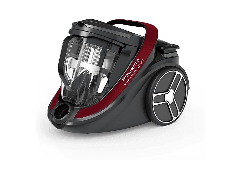 Aspirador sin bolsa - ROWENTA Silence Force RO7933, 500 W, Depósito 2,5 l, Red, Black — foto 8