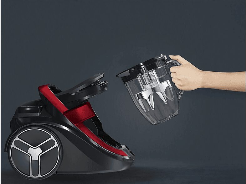 Aspirador sin bolsa - ROWENTA Silence Force RO7933, 500 W, Depósito 2,5 l, Red, Black — foto 9