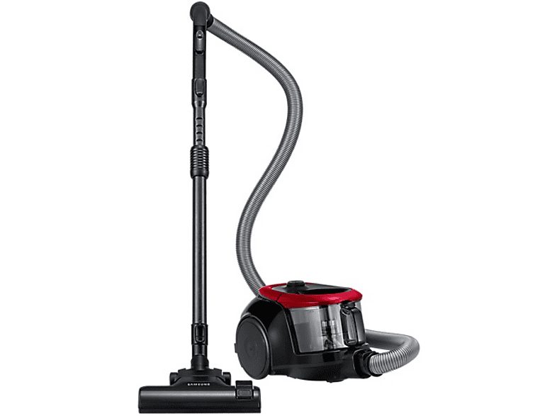 Aspirador sin bolsa - SAMSUNG VC07M2110SR, 700 W, Potencia de succión 180 AirWatt, Depósito 1,5 l, Negro, Rojo — foto 6