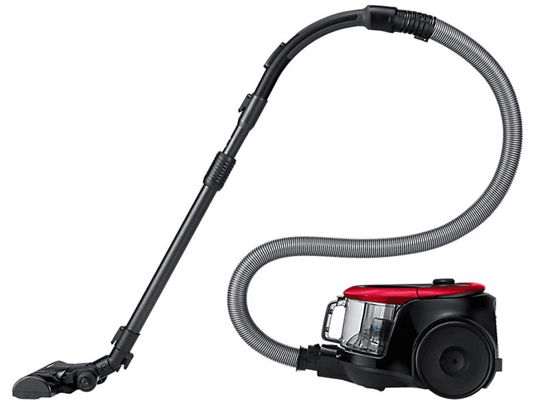 Aspirador sin bolsa - SAMSUNG VC07M2110SR, 700 W, Potencia de succión 180 AirWatt, Depósito 1,5 l, Negro, Rojo — foto 8