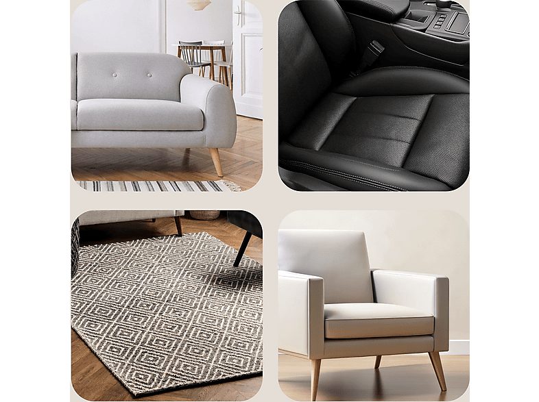 Aspirador sin bolsa seco y húmedo - ZEEGMA ZONDER WASH GREY, 1400 W, Potencia de succión 1400 W, Depósito 20 l, gris — foto 3