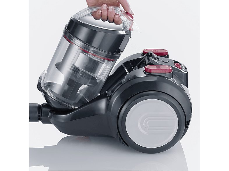 Aspirador sin bolsa - SEVERIN CY  7089, 800 W, Potencia de succión 750 W, Depósito 2,1 l, negro — foto 4