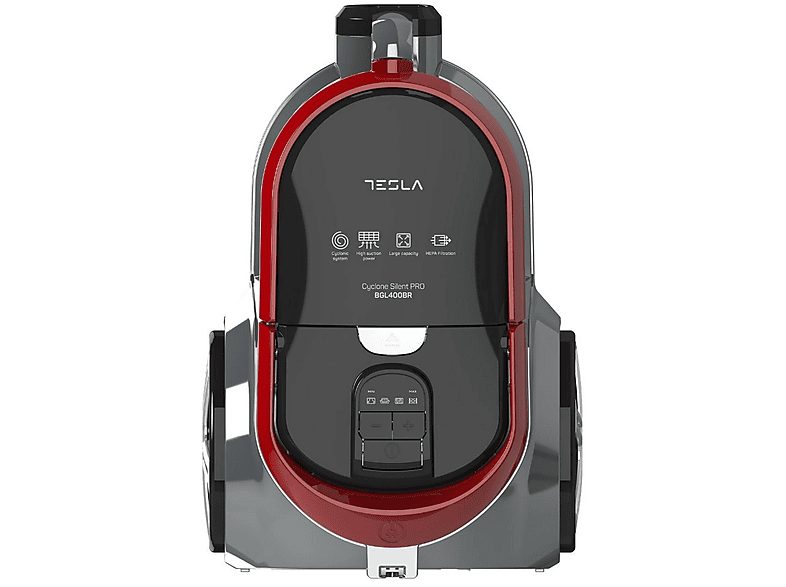 TESLA Aspirador sin bolsa - TESLA BGL400BR, 800 W, Depósito 2,5 l, Negro