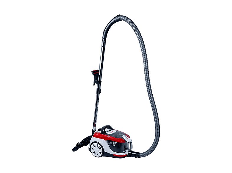 TORNADO Aspirador sin bolsa - TORNADO VCCKC800RC, 800 W, Potencia de succión 145 AirWatt, Depósito 1,8 l, Rojo, Blanco