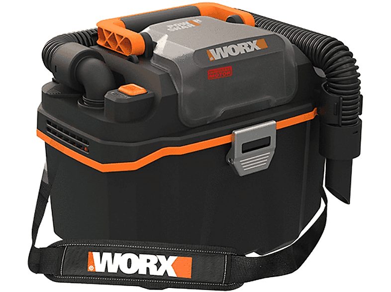 WORX Aspirador sin bolsa - WORX WX031.9, 300 W, Depósito 8 l, Negro