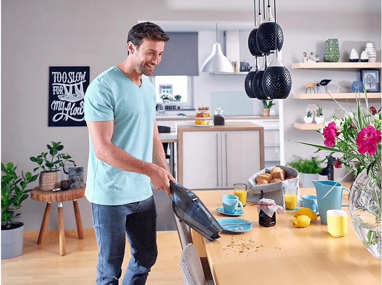 Aspiradora cilíndrica - LEIFHEIT 11928, 20 V, Depósito 0 ml, Negro — foto 8