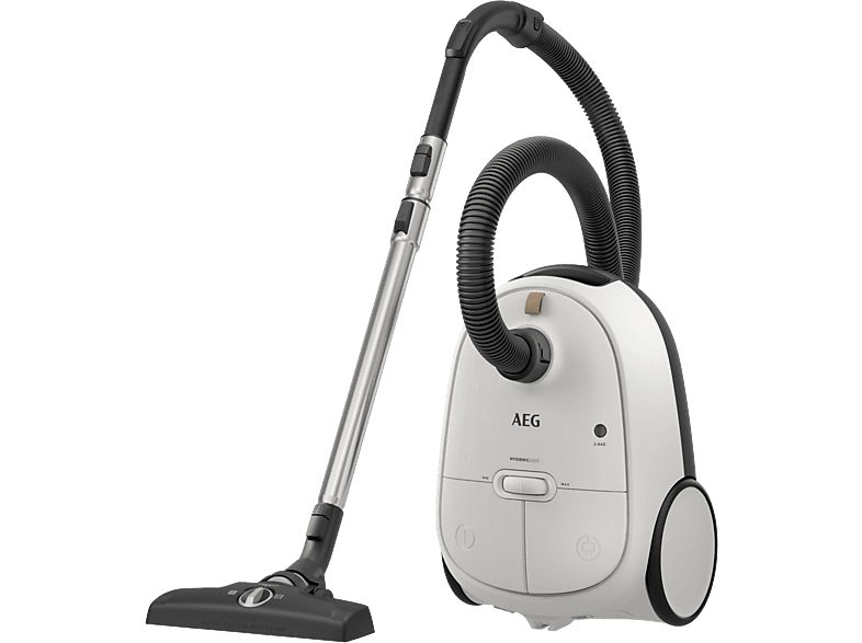 Aspiradora con bolsa - AEG AB61H6SW, 850 W, Potencia de succión 20300 AirWatt, Depósito 3,5 l, Blanco — foto 2